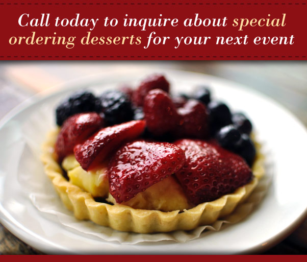 Special order desserts for your next event!!!